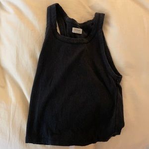 black aritzia tank